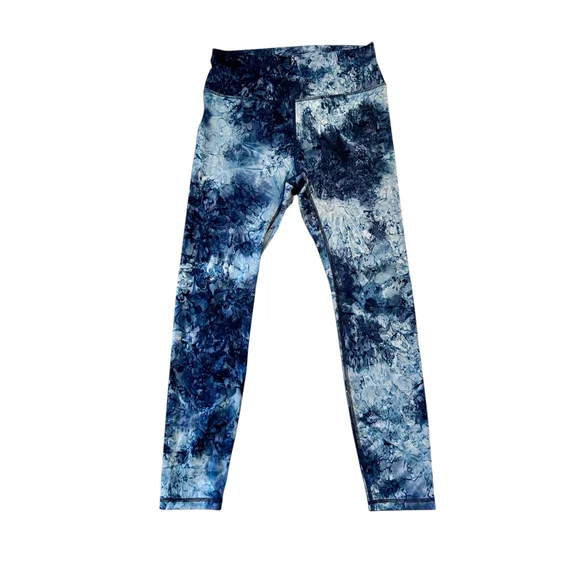NWOT Rebody Blue Tie-Dye is Leggings - Size L - Picture 2 of 7